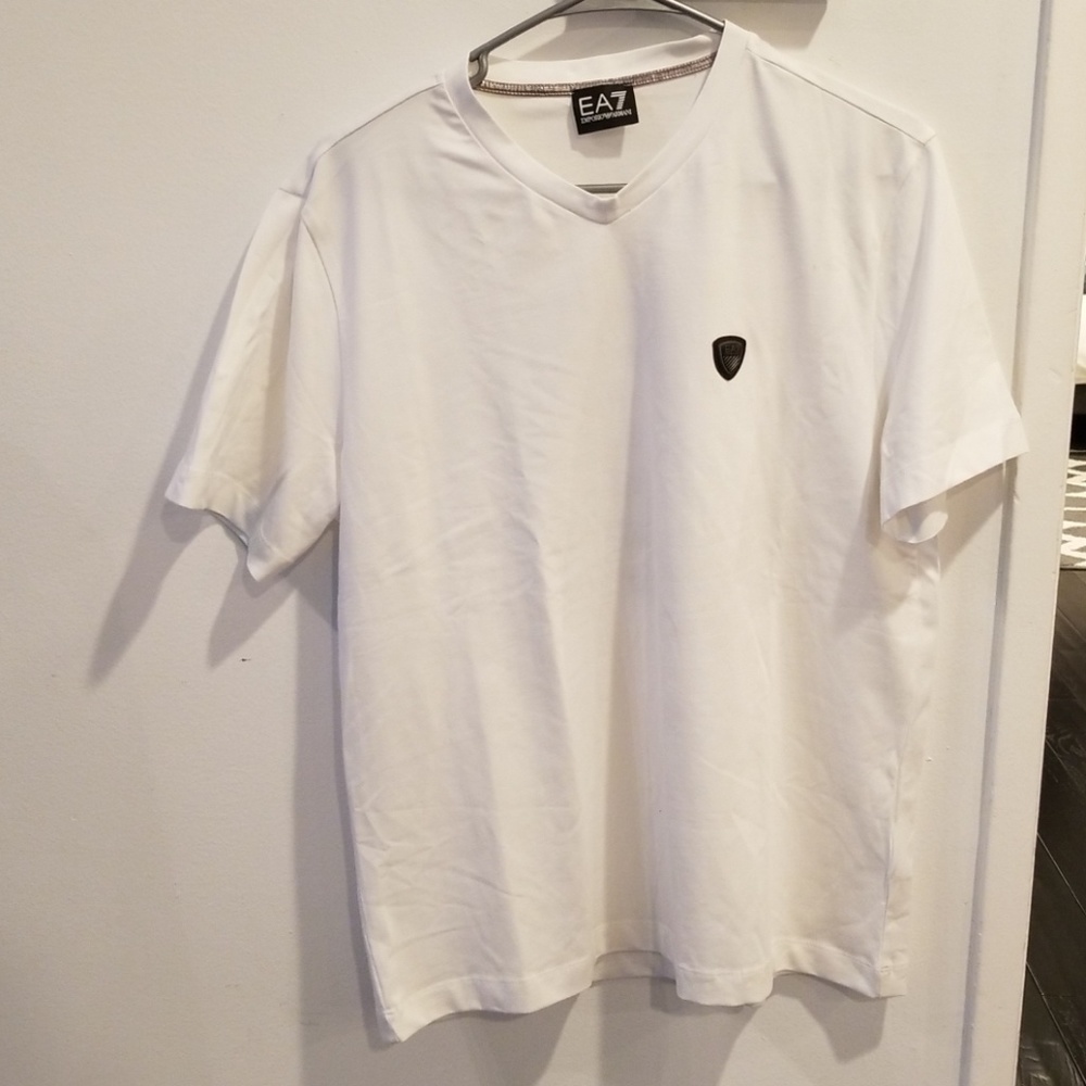 Emporio Armani white t shirt
